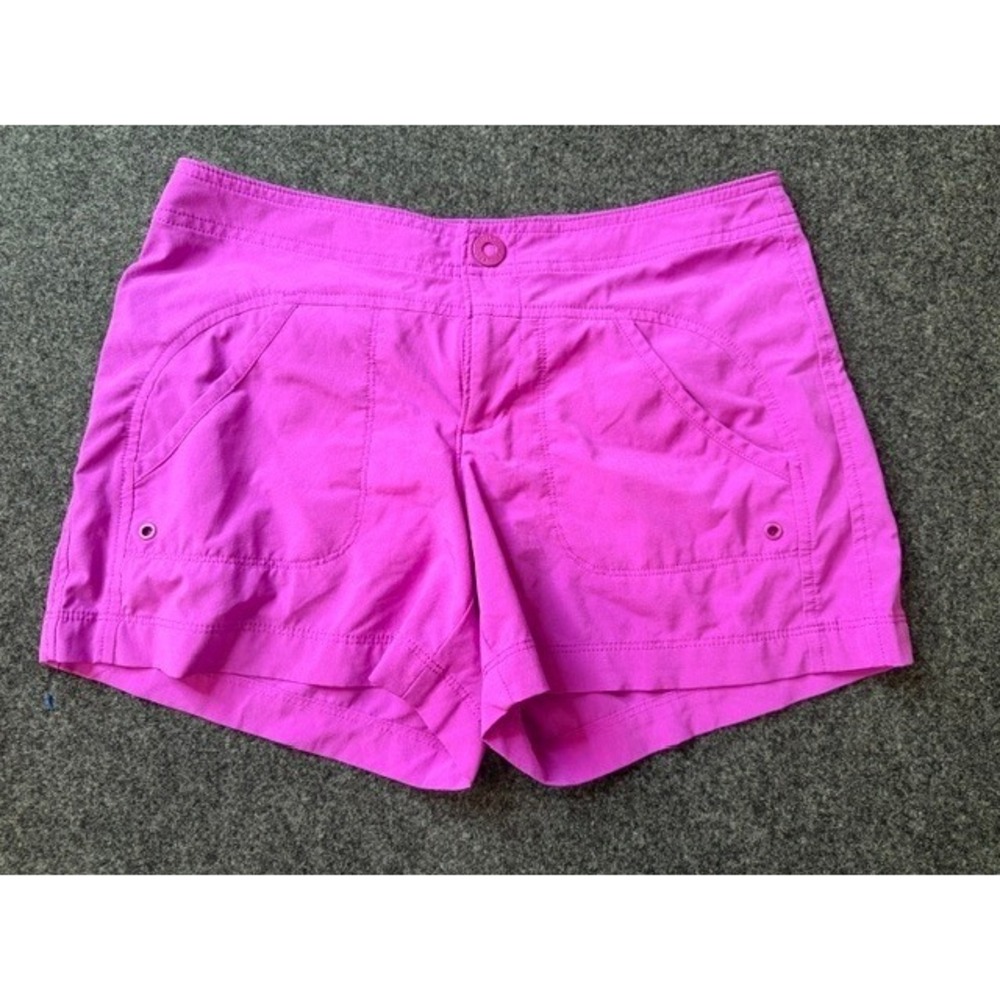 Athleta Magenta Pink Hiking Shorts Womens Size 0 Lightweight Outdoor Activewear